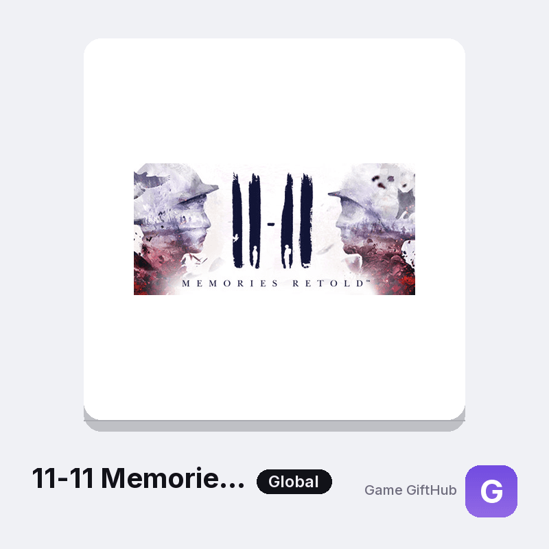 11-11 Memories Retold Gift Card — Steam gift card at Game GiftHub