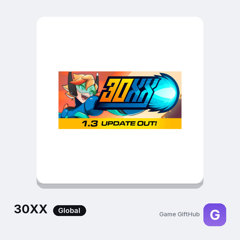 30XX Gift Card — Steam gift card at Game GiftHub