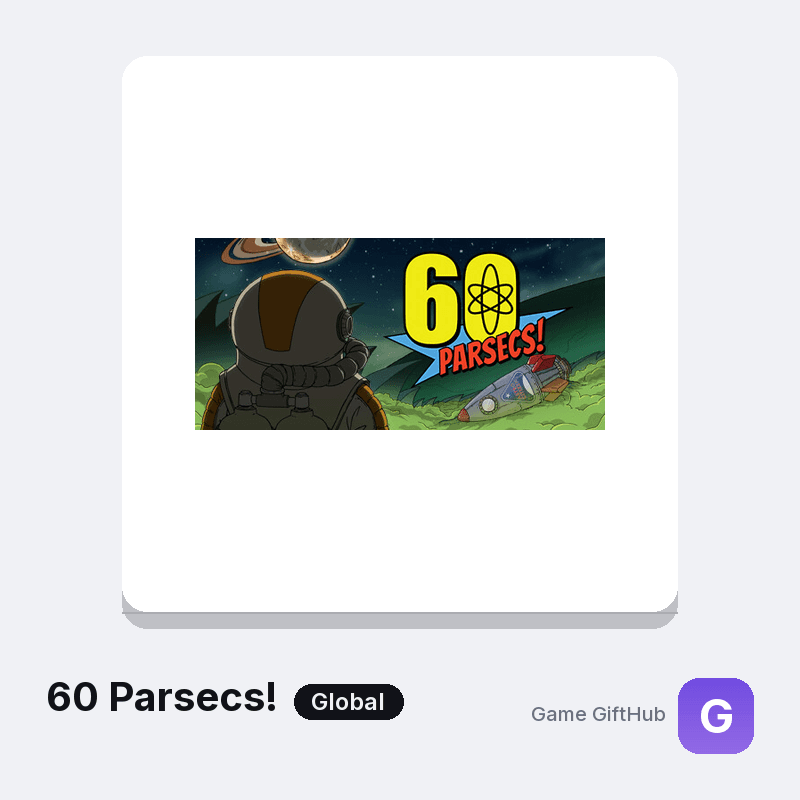 60 Parsecs! Gift Card — Steam gift card at Game GiftHub