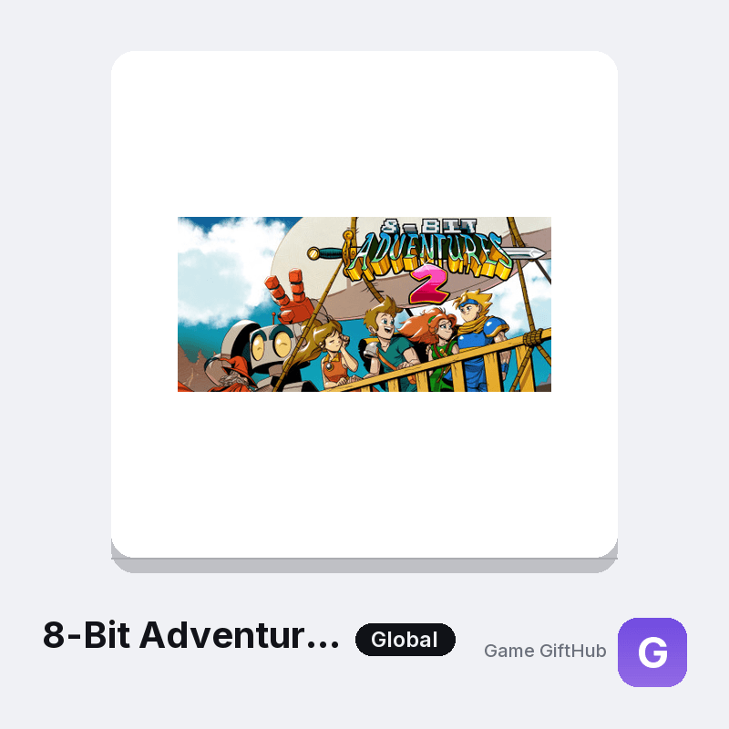 8-Bit Adventures 2 Gift Card — Steam gift card at Game GiftHub