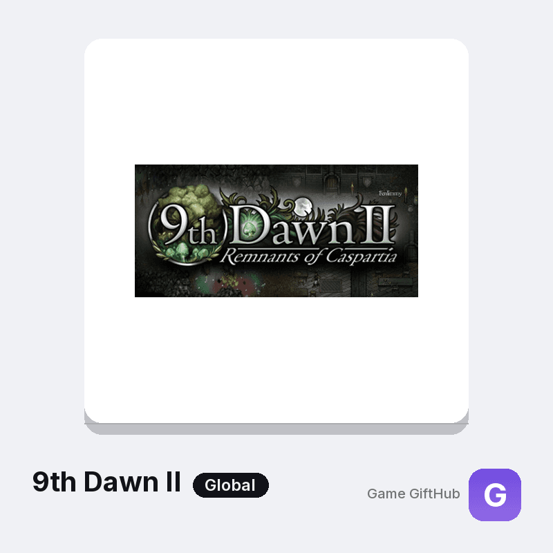 9th Dawn II Gift Card — Steam gift card at Game GiftHub