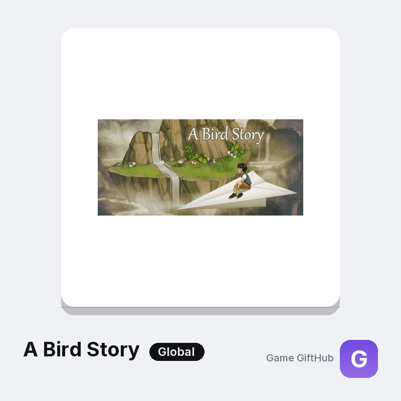 A Bird Story Gift Card — Steam gift card at Game GiftHub