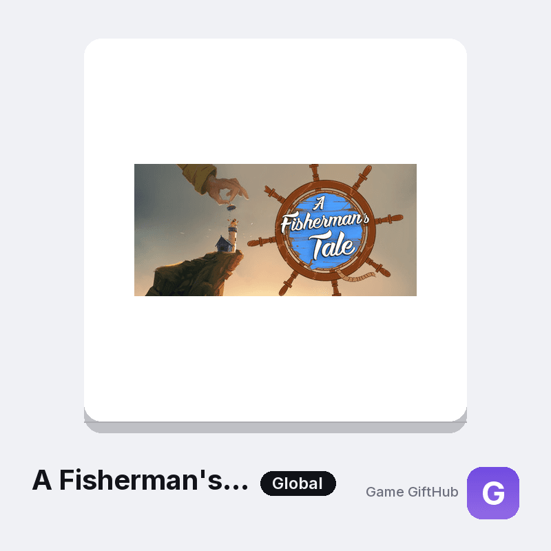 A Fisherman's Tale Gift Card — Steam gift card at Game GiftHub