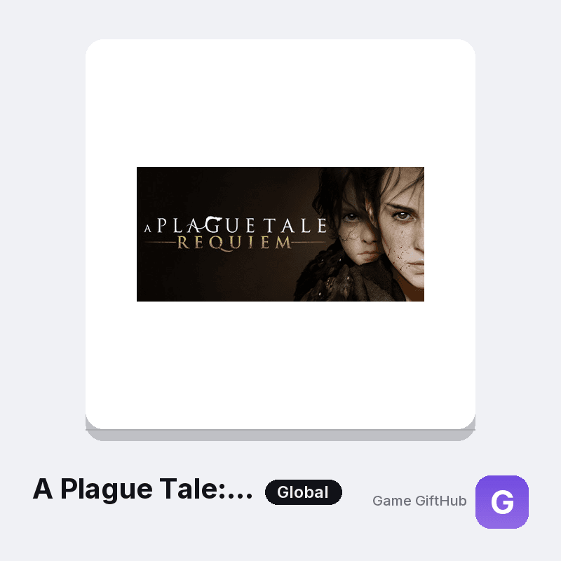 A Plague Tale: Requiem Gift Card — Steam gift card at Game GiftHub