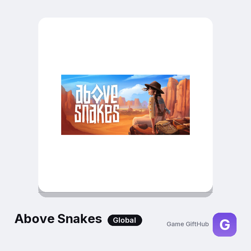 Above Snakes Gift Card — Steam gift card at Game GiftHub