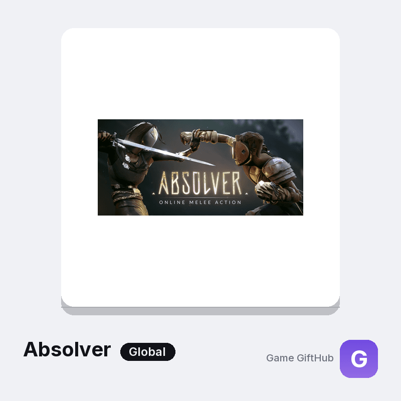 Absolver Gift Card — Steam gift card at Game GiftHub