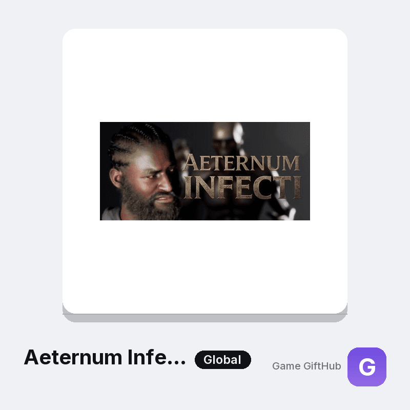 Aeternum Infecti Gift Card — Steam gift card at Game GiftHub
