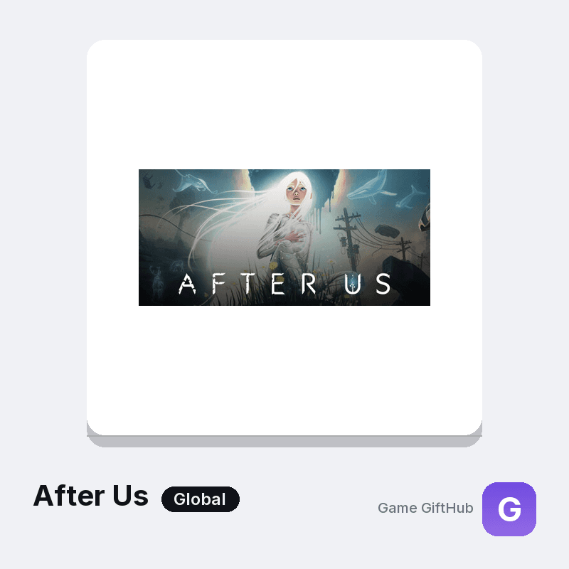 After Us Gift Card — Steam gift card at Game GiftHub