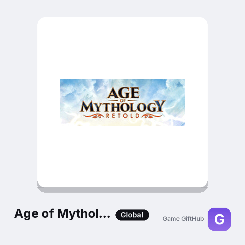 Age of Mythology: Retold Game Key — Other game key at Game GiftHub