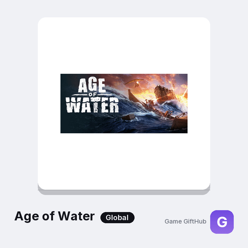 Age of Water Gift Card — Steam gift card at Game GiftHub