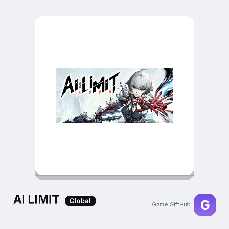 AI LIMIT Gift Card — Steam gift card at Game GiftHub