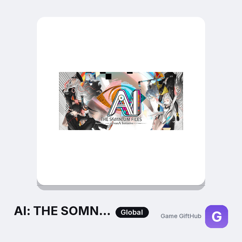 AI: THE SOMNIUM FILES - nirvanA Initiative Gift Card — Steam gift card at Game GiftHub