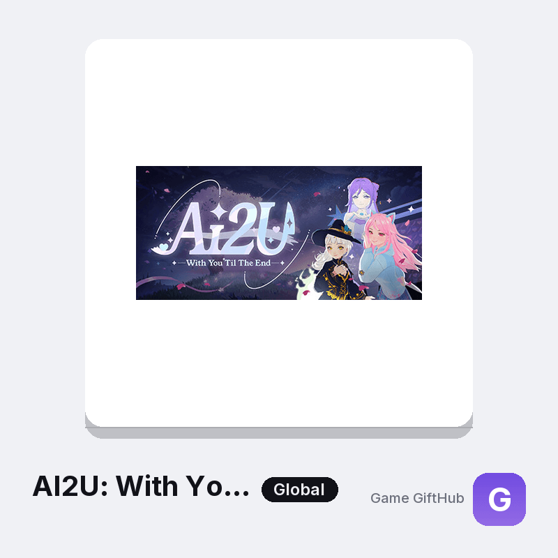 AI2U: With You 'Til The End Gift Card — Steam gift card at Game GiftHub
