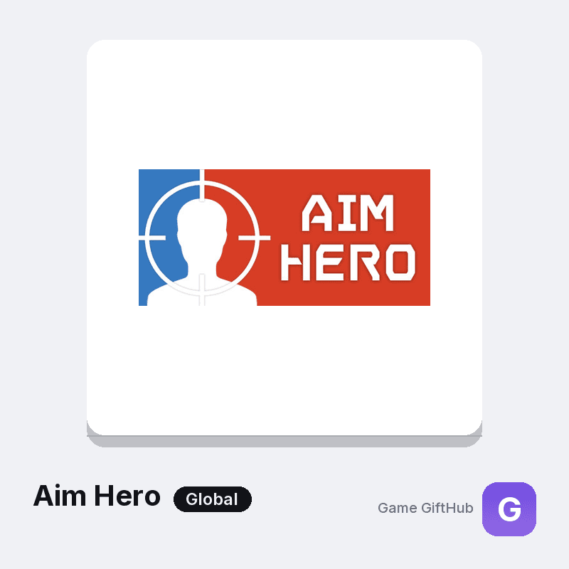 Aim Hero Gift Card — Steam gift card at Game GiftHub