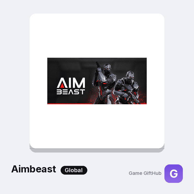 Aimbeast Gift Card — Steam gift card at Game GiftHub