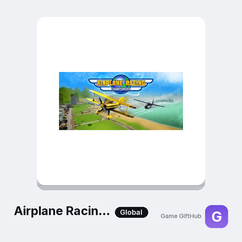 Airplane Racing Championship