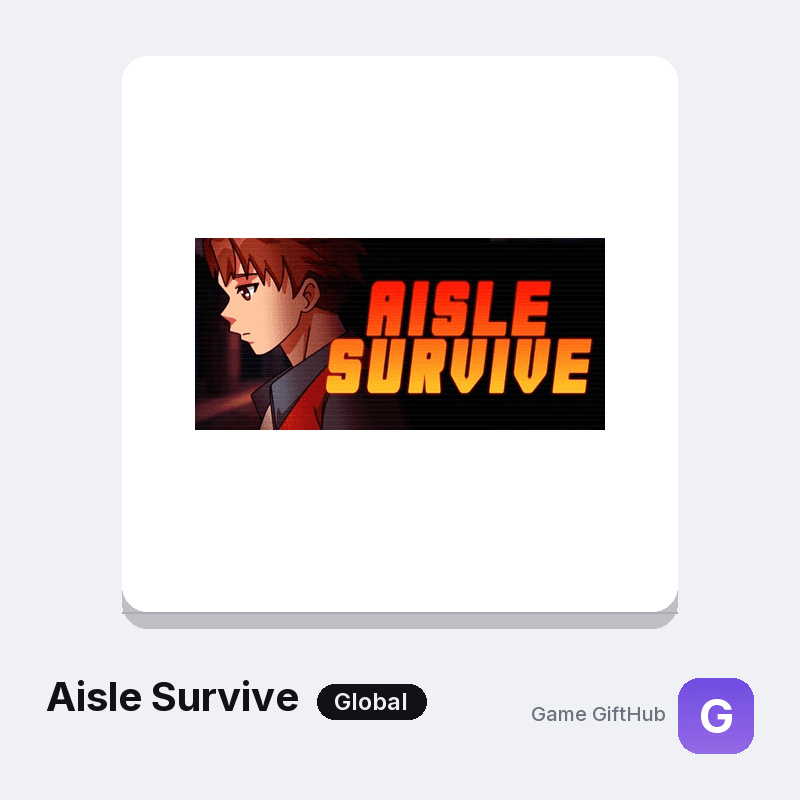 Aisle Survive Gift Card — Steam gift card at Game GiftHub