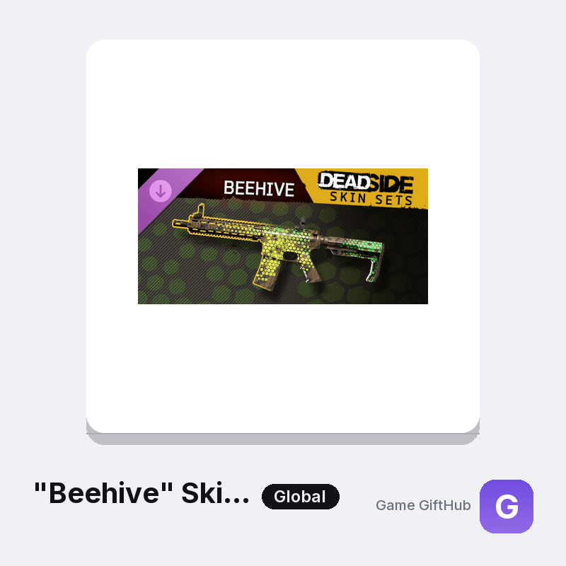 "Beehive" Skin Set Gift Card — Steam gift card at Game GiftHub