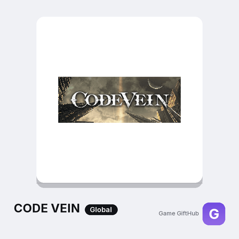 CODE VEIN Game Key — Other game key at Game GiftHub