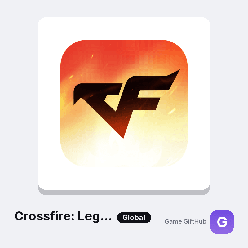 Crossfire: Legend Top-Up — Mobile top-up at Game GiftHub