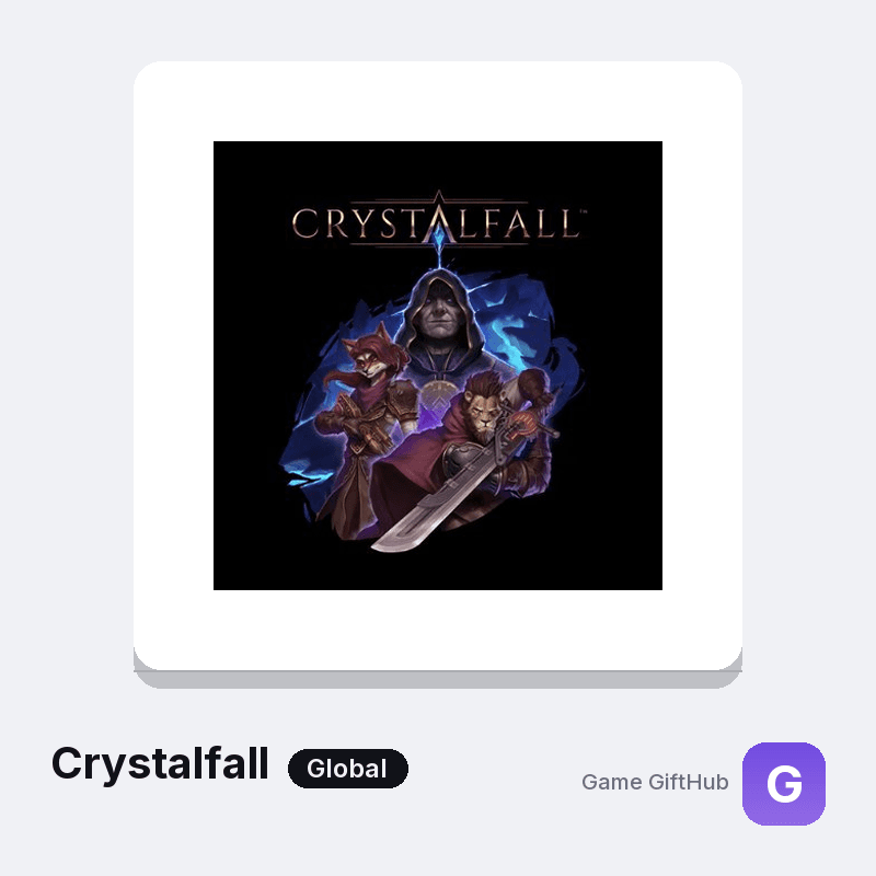 Crystalfall Top-Up — Mobile top-up at Game GiftHub