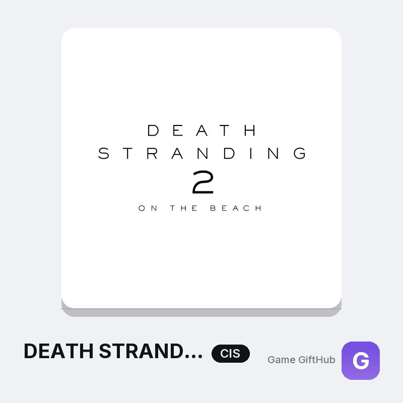 DEATH STRANDING 2: ON THE BEACH