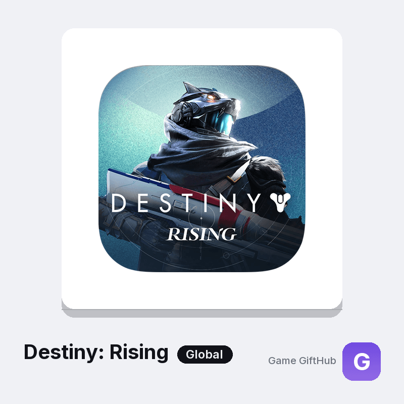 Destiny: Rising Top-Up — Mobile top-up at Game GiftHub