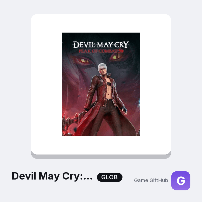 Devil May Cry Peak of Combat Devil Gems and token packs at GameGiftHub