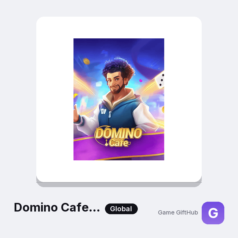 Domino Cafe Gift Card Gift Card — Other gift card at Game GiftHub