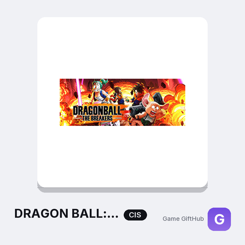 DRAGON BALL: THE BREAKERS CIS Game Key — Other game key at Game GiftHub