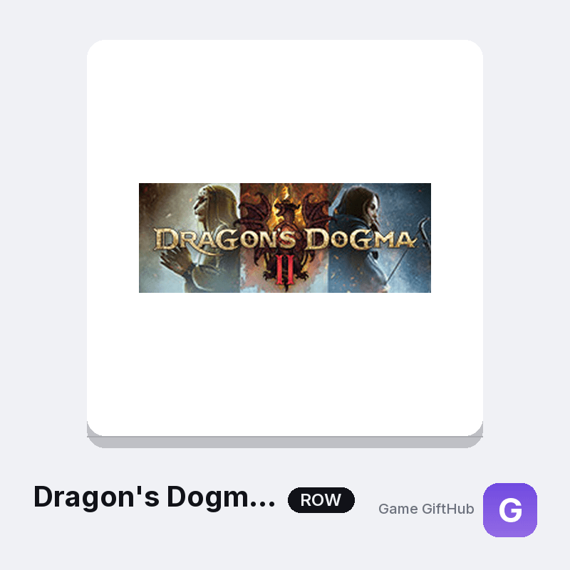 Dragon's Dogma 2 Game Key — Other game key at Game GiftHub