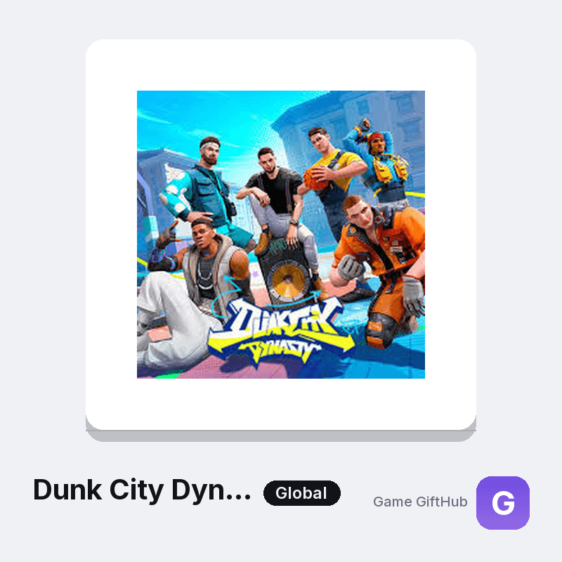 Dunk City Dynasty Top-Up — Mobile top-up at Game GiftHub