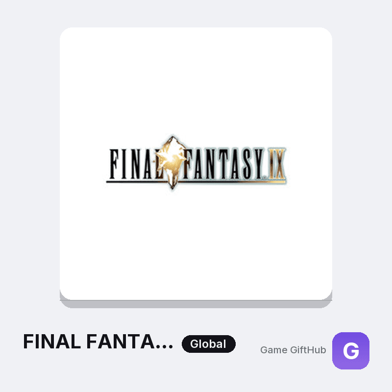 FINAL FANTASY IX Game Key — Other game key at Game GiftHub