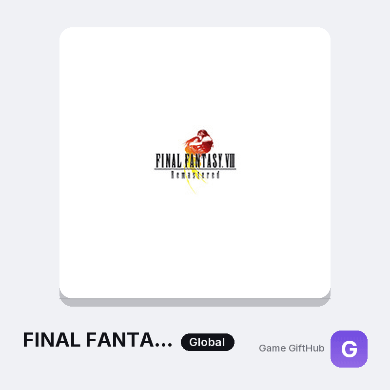 FINAL FANTASY VIII - REMASTERED Game Key — Other game key at Game GiftHub