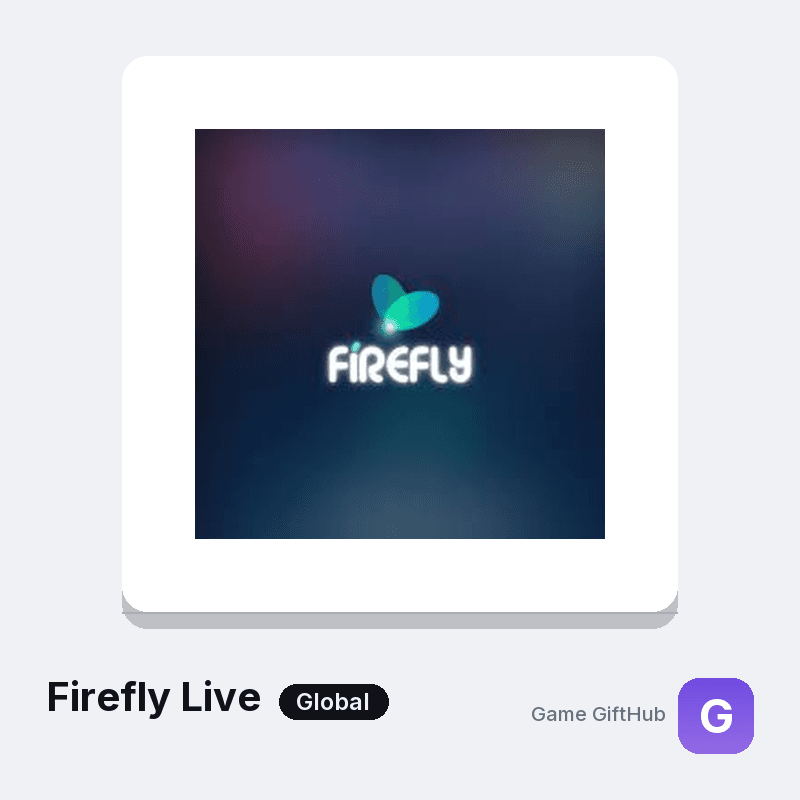 Firefly Live Top-Up — Mobile top-up at Game GiftHub