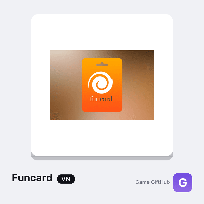 Funcard VN Gift Card — Other gift card at Game GiftHub