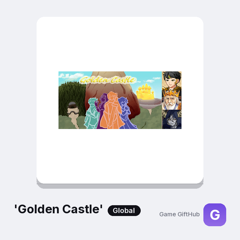 'Golden Castle' Gift Card — Steam gift card at Game GiftHub