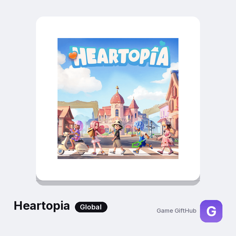 Heartopia Top-Up — Mobile top-up at Game GiftHub