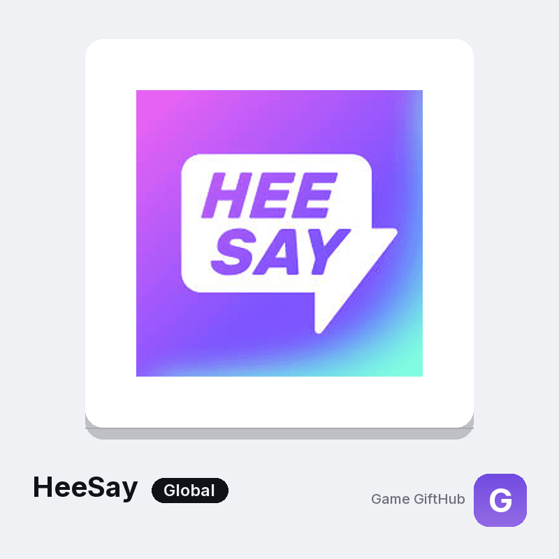 HeeSay Top-Up — Mobile top-up at Game GiftHub