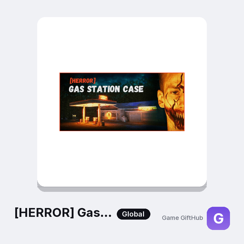 [HERROR] Gas Station Case Gift Card — Steam gift card at Game GiftHub