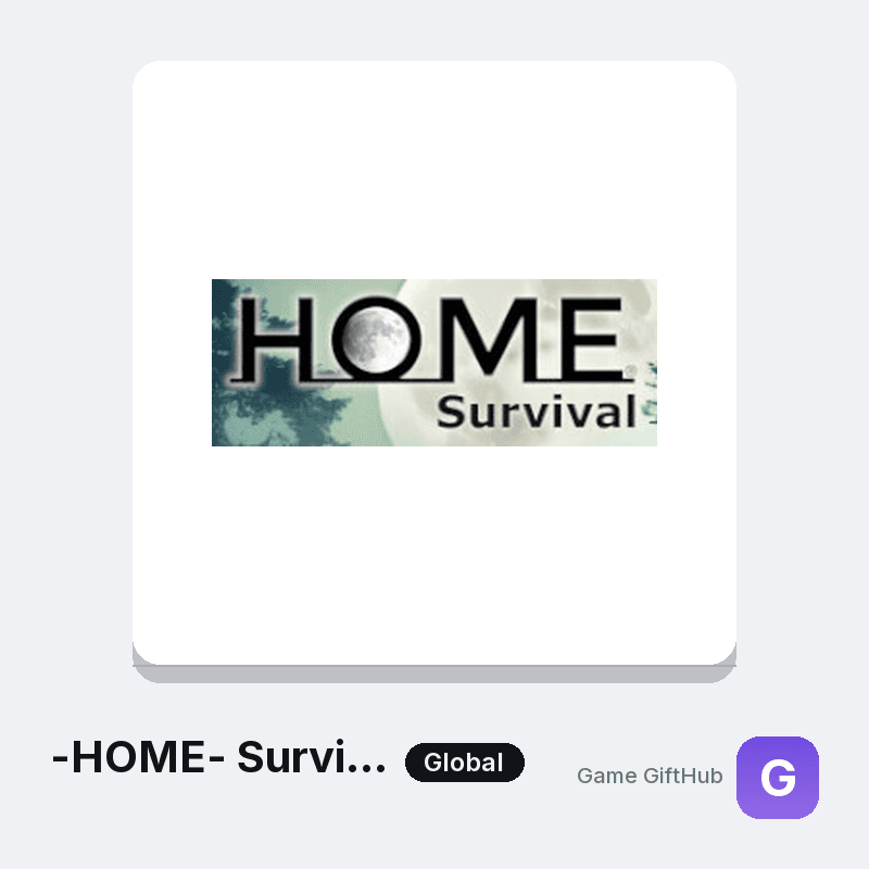 -HOME- Survival Gift Card — Steam gift card at Game GiftHub