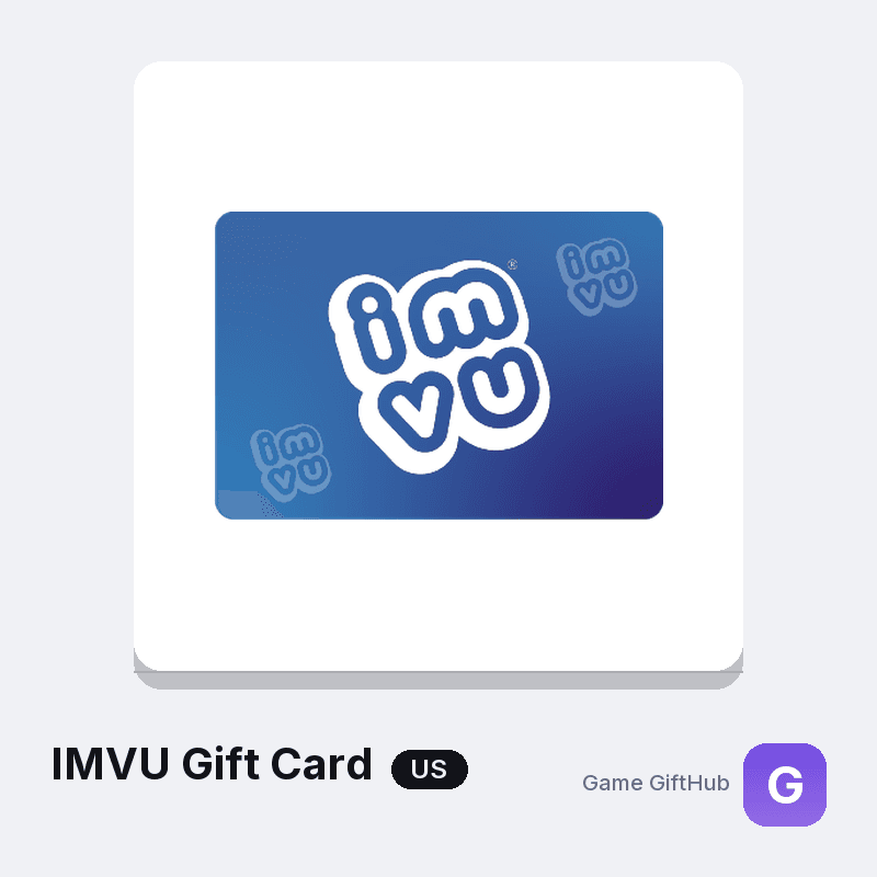 US IMVU gift card code at GameGiftHub
