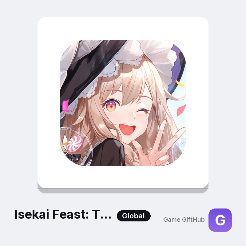 Isekai Feast: Tales of Recipes Top-Up — Mobile top-up at Game GiftHub