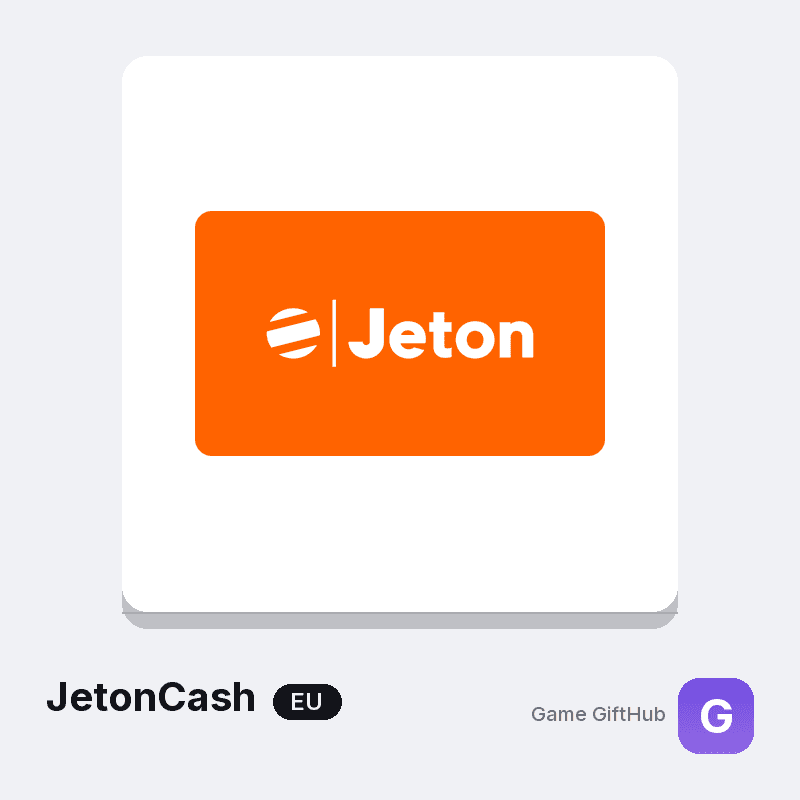 JetonCash EU Gift Card — Other gift card at Game GiftHub