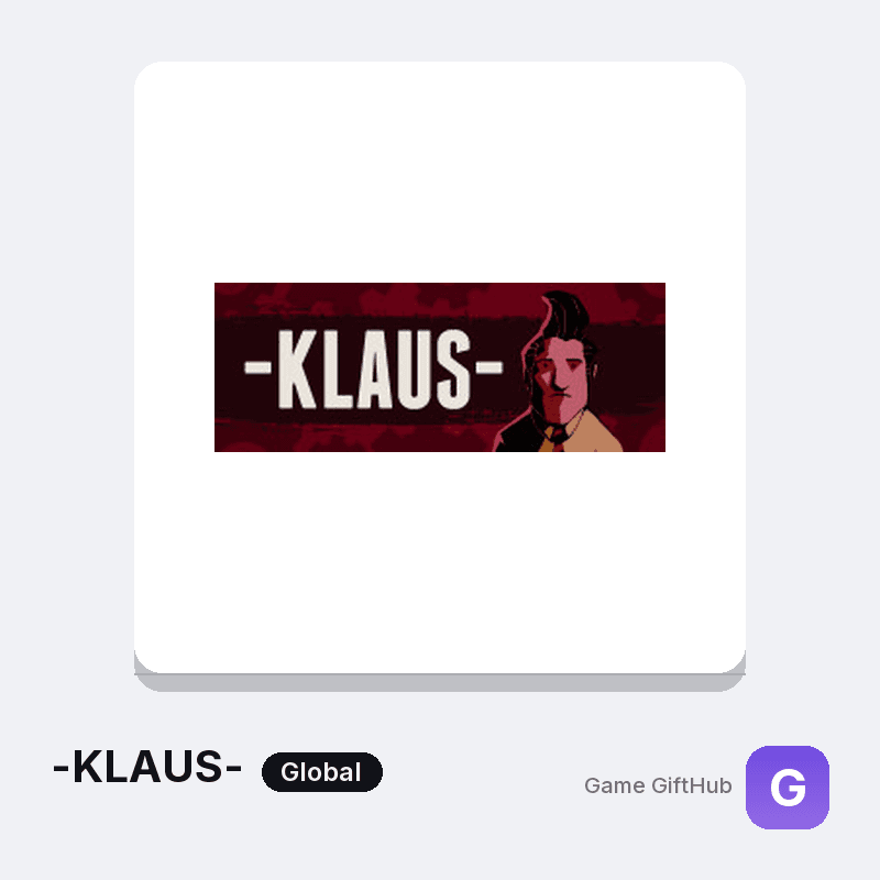 -KLAUS- Gift Card — Steam gift card at Game GiftHub