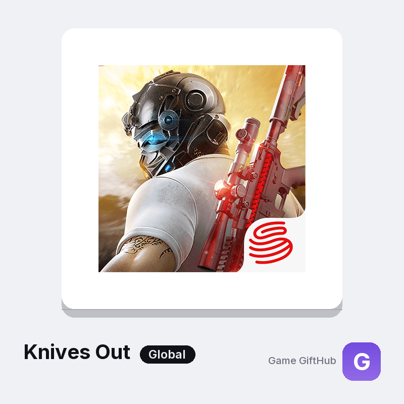 Knives Out Ingots and Voucher top-up packs at GameGiftHub