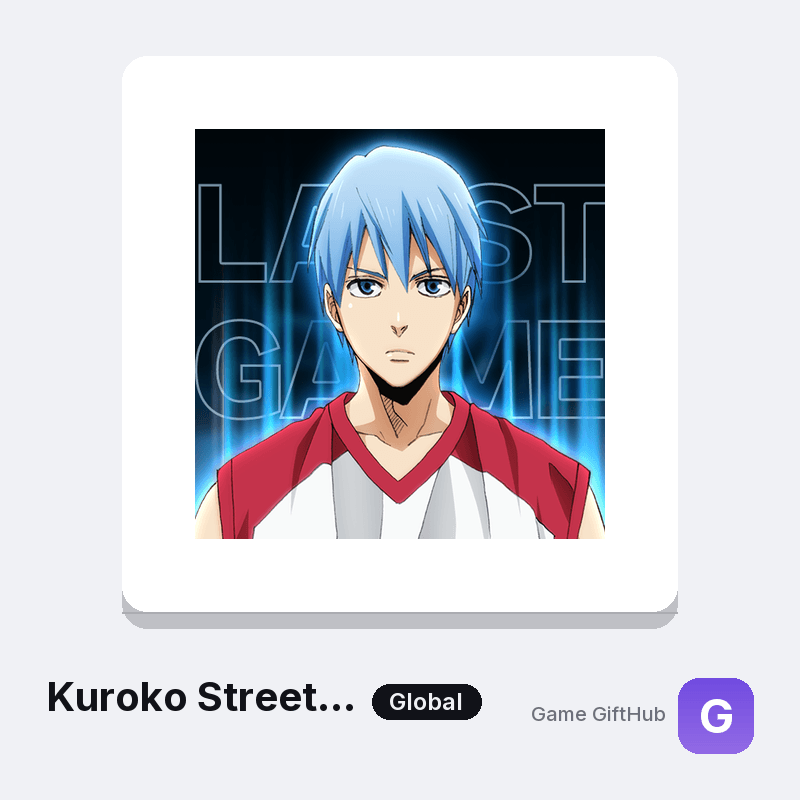 Kuroko Street Rivals Top-Up — Mobile top-up at Game GiftHub