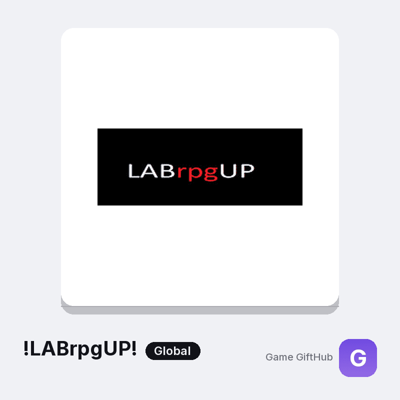 !LABrpgUP! Gift Card — Steam gift card at Game GiftHub