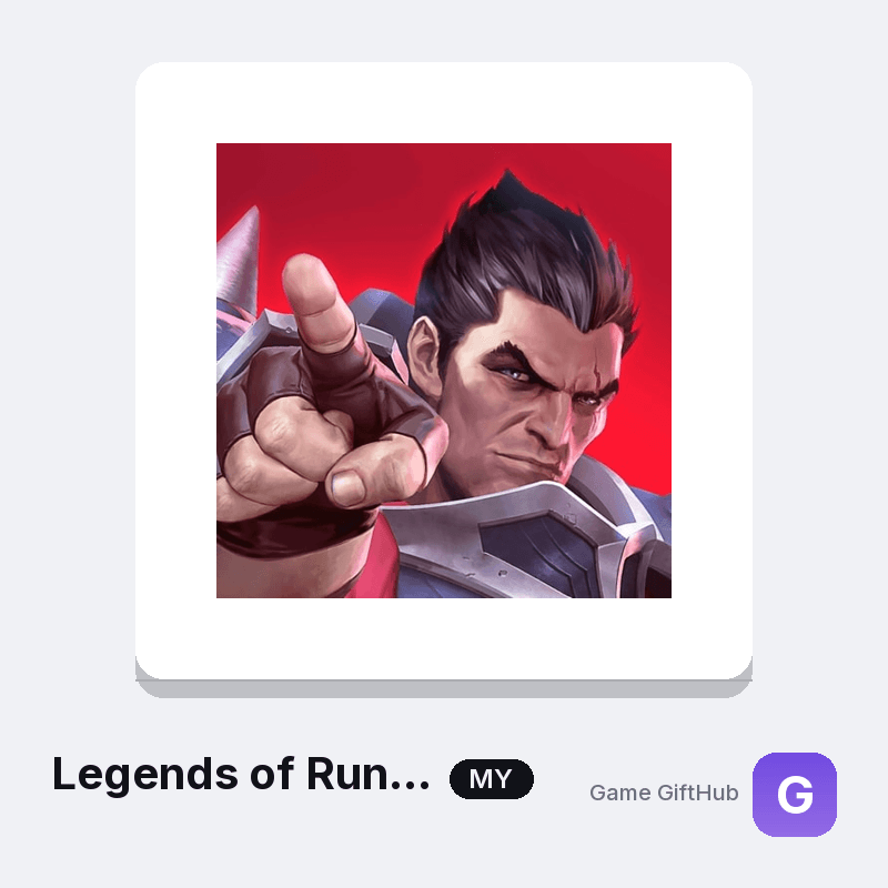 Legends of Runeterra (Malaysia) MY Top-Up — Mobile top-up at Game GiftHub