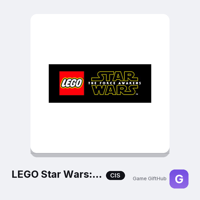 LEGO Star Wars: The Force Awakens CIS Game Key — Other game key at Game GiftHub
